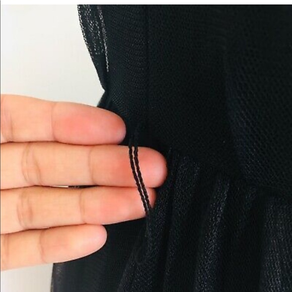 Banana Republic Black Tulle Dress - Picture 7 of 8